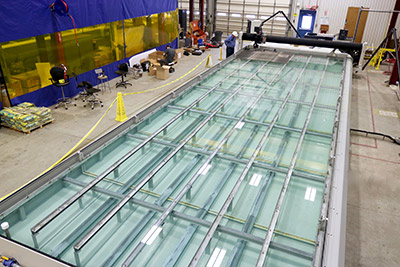 Water Jet Machining Center Available for Large and Small Manufacturing Needs